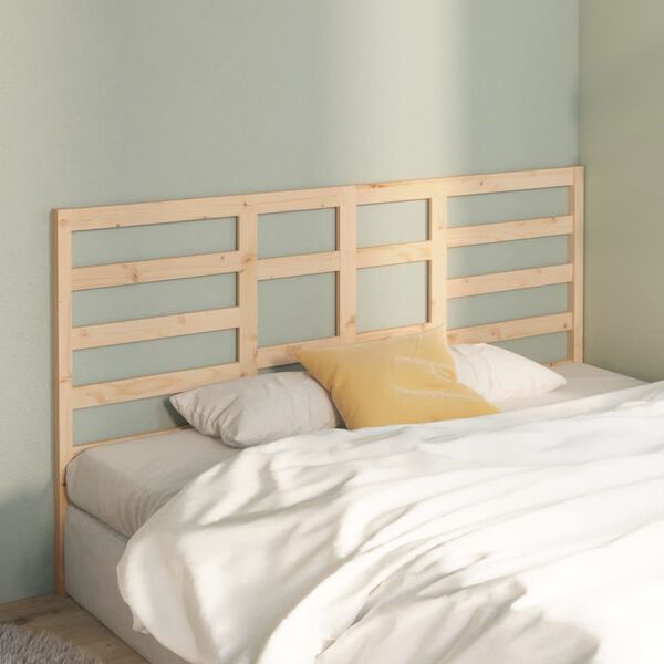 vidaXL T&ecirc;te de lit 206x4x104 cm Bois massif de pin