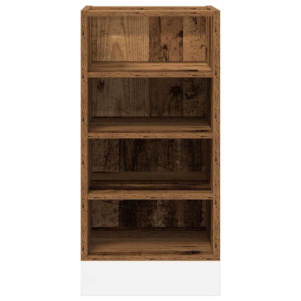 vidaXL Meuble bas "Riga" Bois ancien 40&nbsp;x&nbsp;44,5&nbsp;x&nbsp;81,5&nbsp;cm Bois d'ing&eacute;nierie