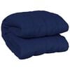 vidaXL Couverture lest&eacute;e Bleu 120x180 cm 9 kg Tissu