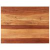 vidaXL Dessus de table bois massif d'acacia 25-27 mm 70x90 cm