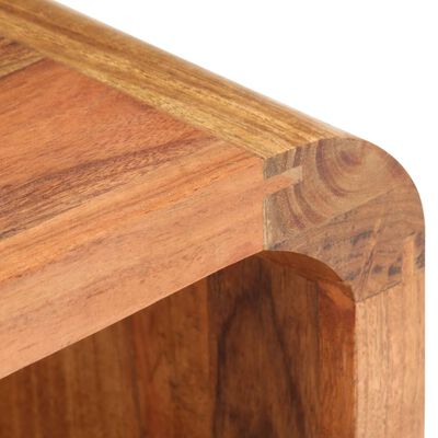 vidaXL Table de chevet 40x30x60 cm Bois acacia massif et finition miel
