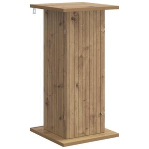 vidaXL Support de Plante Ch&ecirc;ne artisanal 30,5 x 30 x 60,5 cm