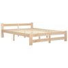 vidaXL Cadre de lit sans matelas bois massif de pin 140x200 cm