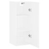 vidaXL Armoire murale blanc 34,5x34x90 cm