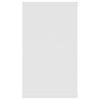 vidaXL &Eacute;tag&egrave;res cube murales 2pcs Blanc 80x15x26,5cm bois d'ing&eacute;nierie