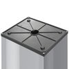 Hailo Poubelle Big-Box Swing Taille L 35 L Argent&eacute; 0840-121