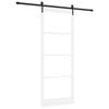 vidaXL Porte coulissante ORKDAL Blanc 93 x 232 cm
