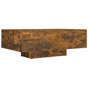 vidaXL Table basse Ch&ecirc;ne fum&eacute; 85x55x31 cm Bois d'ing&eacute;nierie
