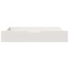 vidaXL Tiroirs sous le lit 2 pcs blanc 95x55x17 cm bois de pin massif