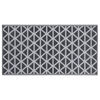 vidaXL Tapis d'extérieur ARAKIL Noir 80x150 cm PP