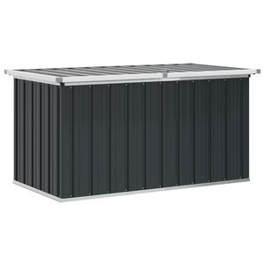 vidaXL Bo&icirc;te de rangement de jardin Anthracite 129x67x65 cm