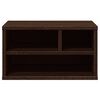vidaXL Support d'imprimante ch&ecirc;ne marron 40x32x22,5 cm bois ing&eacute;nierie