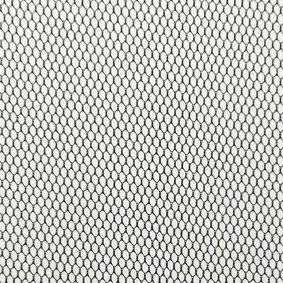 vidaXL Moustiquaire de porte rideau en maille 10 pcs Noir 240x240 cm