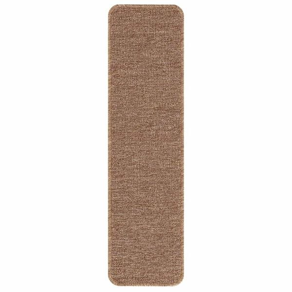 vidaXL Tapis Antid&eacute;rapants pour Escaliers 15 pcs Jaune 75 x 20 cm PP