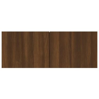 vidaXL Ensemble de meubles TV 4 pcs Chêne marron Bois d'ingénierie