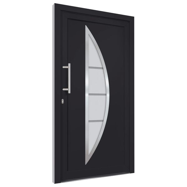 vidaXL Porte d'entr&eacute;e Anthracite 98x190 cm