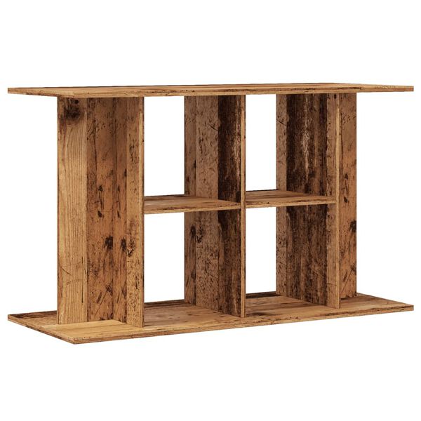 vidaXL Support pour aquarium vieux bois 100x40x60 cm bois d'ing&eacute;nierie