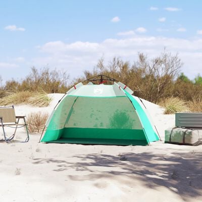 vidaXL Tente de plage 2 personnes libération rapide imperméable