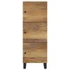vidaXL Buffet avec 3 portes 40x33x110 cm bois massif manguier et fer