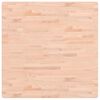 vidaXL Dessus de table 90x90x2,5 cm carr&eacute; bois massif de h&ecirc;tre
