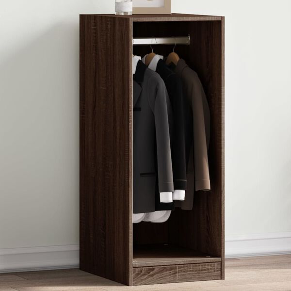 vidaXL Garde-robe ch&ecirc;ne marron 48x41x102 cm bois d'ing&eacute;nierie