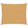 vidaXL Voile d'ombrage 160 g/m&sup2; rectangulaire sable 2,5x3 m PEHD
