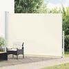 vidaXL Auvent lat&eacute;ral r&eacute;tractable de patio 200x300 cm Cr&egrave;me