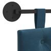 vidaXL T&ecirc;te de lit suspendue Bleu 100 x 55 x 7 cm Velours