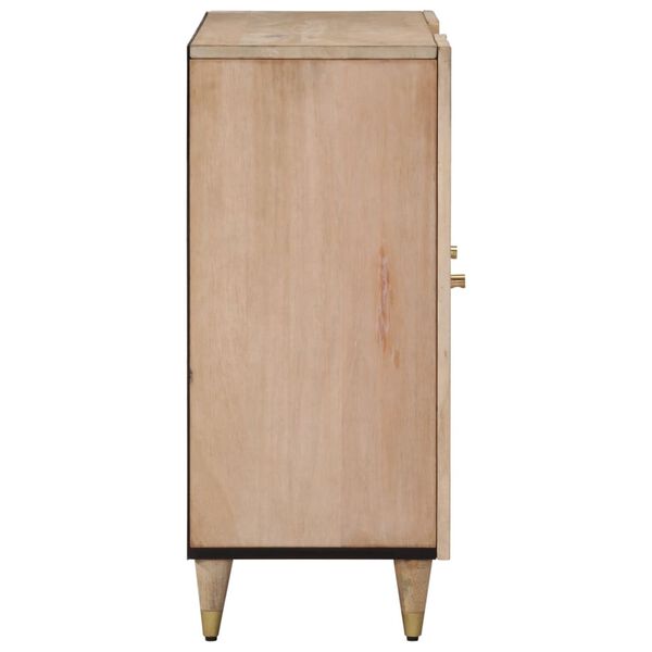vidaXL Armoire latérale 90x33x75 cm bois massif de manguier