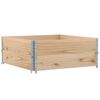 vidaXL Colliers de palette 2 pcs 100x100 cm bois de pin solide