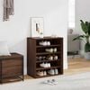 vidaXL Meuble &agrave; chaussures Ch&ecirc;ne marron 60x35x70 cm Bois d'ing&eacute;nierie