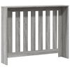 vidaXL Cache-radiateur sonoma gris 104x20x82 cm bois d'ing&eacute;nierie