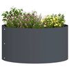vidaXL Anneau de jardini&egrave;re 5 pcs Anthracite 40 x 40 x 20 cm