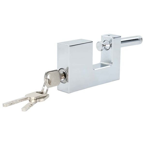 vidaXL Verrou 6 pcs Argent&eacute; 7,8 x 2 x 5 cm Fer