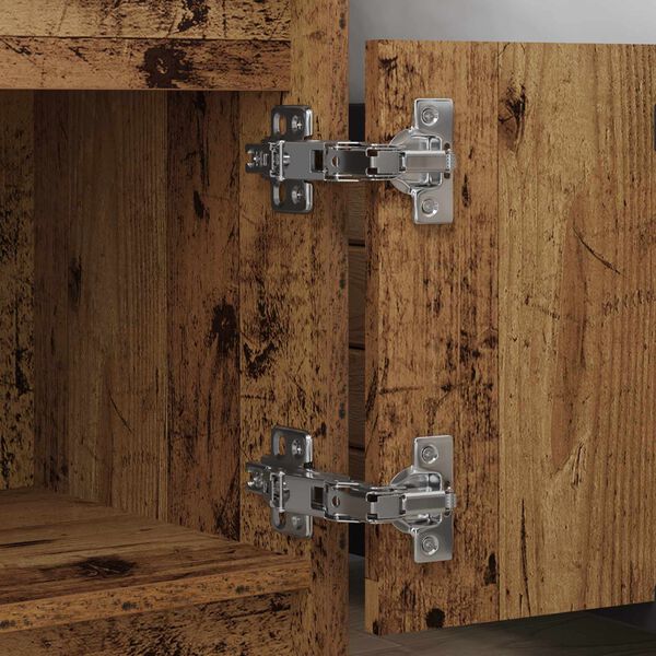 vidaXL Charni&egrave;re 2 pcs Nickel 35 mm Fer