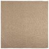 vidaXL Tapis d'int&eacute;rieur et d'ext&eacute;rieur AGIRA Naturel 120 x 120 cm