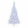 vidaXL Sapin de No&euml;l artificiel avec 300 LED Blanc 180 cm PVC et Acier