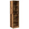 vidaXL Garde-robe vieux bois 50x50x200 cm bois d'ing&eacute;nierie