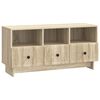 vidaXL Meuble TV Ch&ecirc;ne Sonoma 102 x 34,5 x 50 cm Bois d'ing&eacute;nierie