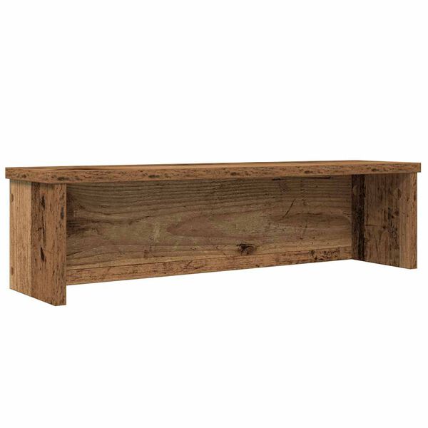 VidaXL &Eacute;tag&egrave;res de cuisine empilables 2 pcs vieux bois 60x15x16 cm