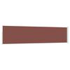 vidaXL Auvent lat&eacute;ral r&eacute;tractable de patio 120x500 cm Marron