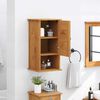vidaXL Cabinet de Salle de Bain Mural avec stockage VIGO marron miel