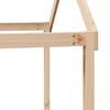 vidaXL Lit haut sans matelas 75x190 cm bois de pin massif