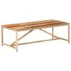 vidaXL Table basse 120x60x40 cm Bois massif