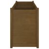 vidaXL Jardini&egrave;re d'ext&eacute;rieur Marron miel 150x50x70 cm Pin massif