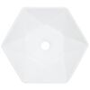 vidaXL Lavabo 41x36,5x12 cm Céramique Blanc