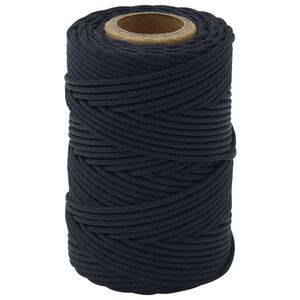 vidaXL Corde de bateau Bleu royal 50 m Polyester
