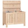 vidaXL Boîte de rangement de jardin 76x42,5x54 cm Bois massif de pin