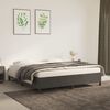 vidaXL Cadre de lit sans matelas gris fonc&eacute; 180x200 cm velours