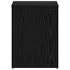 vidaXL Cabinet de chevet 2 pcs Ch&ecirc;ne noir 40 x 30 x 40 cm